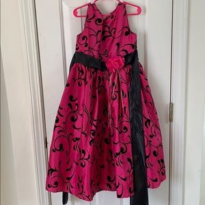 A girls party dress